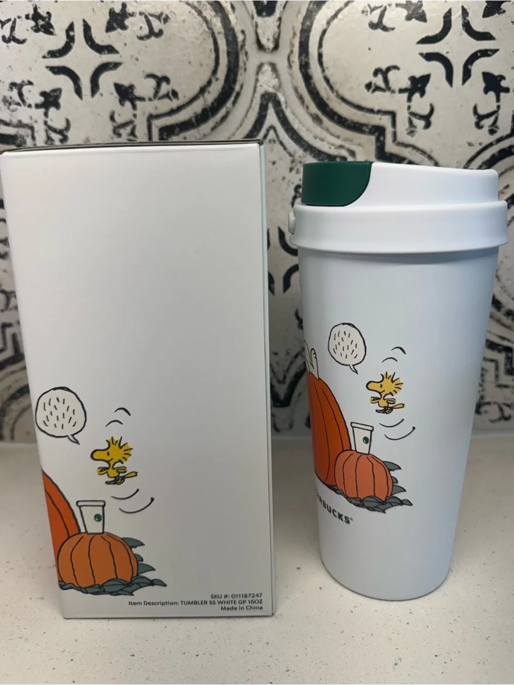 Starbucks Peanuts Stainless Steel Travel Mug